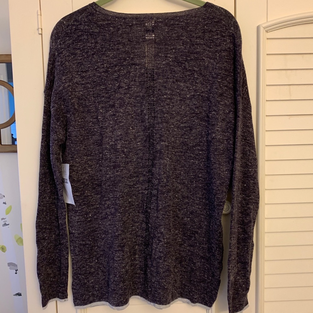SAMPLE Fall2016- RARE ED Purple Knit Sweater - Picture 2 of 8